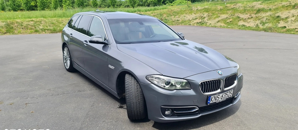 BMW Seria 5 cena 64900 przebieg: 153000, rok produkcji 2014 z Mogilno małe 106